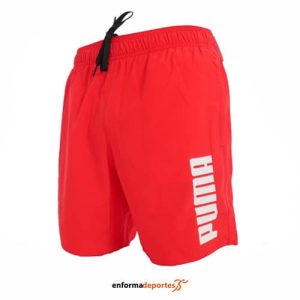 BAÑADOR HOMBRE PUMA SWIM MID | RED