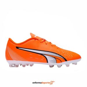 Bota Futbol Junior Puma Ultra Play Mg | ORANGE-PUMA