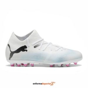 Bota Futbol Junior Puma Future 7 Match Mg | WHITE-PUMA BL