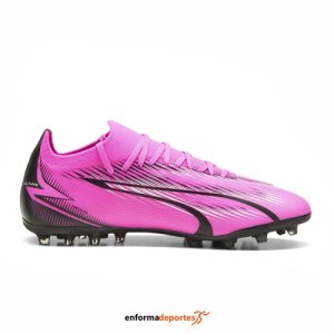 Bota Futbol Hombre Puma ultra Match Mg | PINK-PUMA W