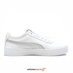 ZAPATILLA JUNIOR PUMA CARINA RAINBOW | PUMA WHITE-PUMA SI