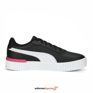 ZAPATILLA JUNIOR PUMA CARINA 2.0 | BLACK-PUMA WH