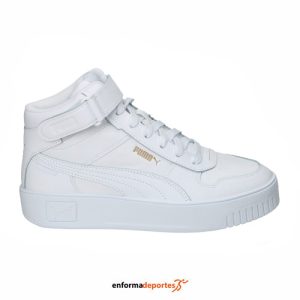 ZAPATILLA MUJER PUMA CARINA STREET MID | WHITE-PUMA WH