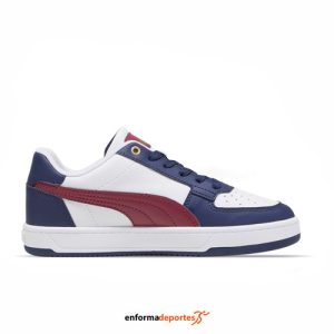 ZAPATILLA JUNIOR PUMA CAVEN 2.0 | WHITE-DARK JA