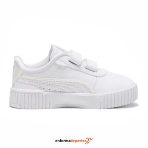 ZAPATILLA INFANTIL PUMA CARINA 2.0 HOLO 2.0 | WHITE-MAUVE M