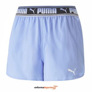 PANTALON CORTO MUJER PUMA TRAIN STRONG WO | PURPLE