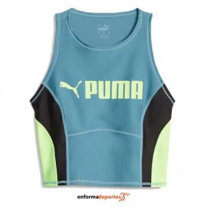 CAMISETA MUJER PUMA FIT EVERSCULPT | BLUE-SPEED GR