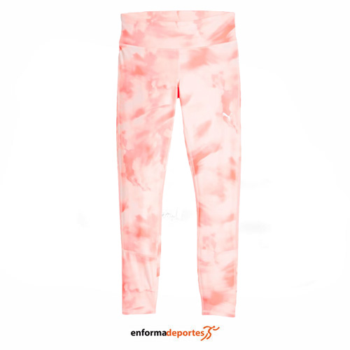 MALLA MUJER PUMA RUN FAVORITE AOP 7/8 KORAL ICE | ICE - Imagen 3