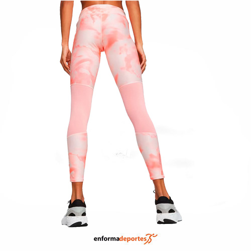 MALLA MUJER PUMA RUN FAVORITE AOP 7/8 KORAL ICE | ICE - Imagen 2