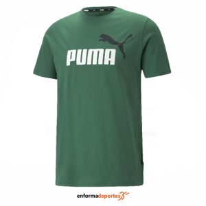 CAMISETA HOMBRE PUMA ESS+ 2 COL LOGO | VINE