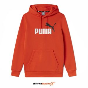 SUDADERA HOMBRE PUMA ESS+ 2 COL BIG LOGO MYRTLE | REDMAZING