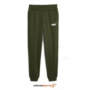 PANTALON JUNIOR PUMA ESS+ 2 COL LOGO PANT | MYRTLE