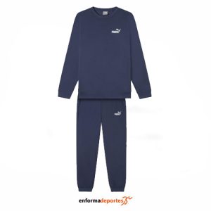 CHANDAL HOMBRE PUMA FEEL GOOD SWEAT SUIT PUMA BLACK | NAVY