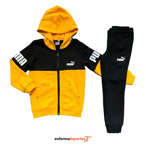 CHANDAL JUNIOR PUMA POWER SUIT FL B | TANGERINE