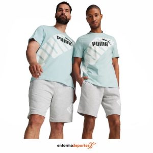 CAMISETA HOMBRE PUMA POWER GRAPHIC PUMA WHITE | SURF