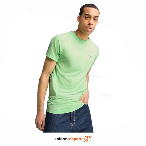 CAMISETA HOMBRE PUMA EVOSTRIPE PUMA WHITE | FERN - Imagen 2