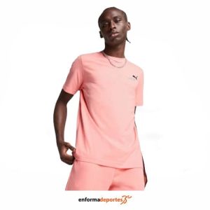 CAMISETA HOMBRE PUMA ESS 2 COLOR SMALL NO GREEN TERRAIN | FRUIT