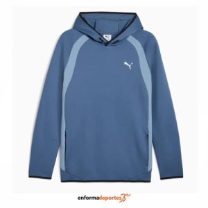 Sudadera Hombre Puma Evostripe Hoodie Dk | INDIGO