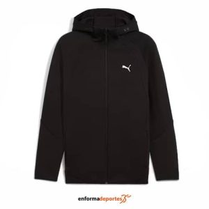 Sudadera Hombre Puma Evostripe Fz Hoodie | BLACK