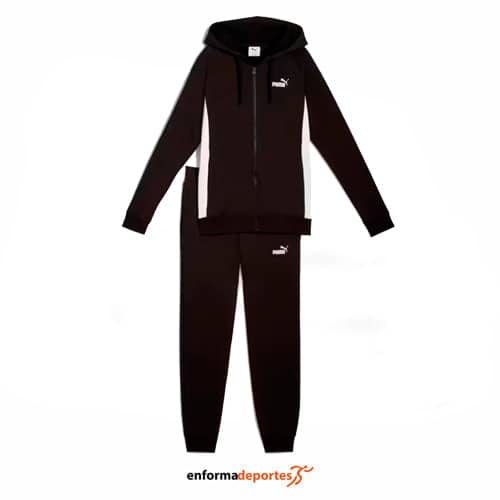 Chándal mujer Puma Full-zip Hooded | BLACK - Imagen 2