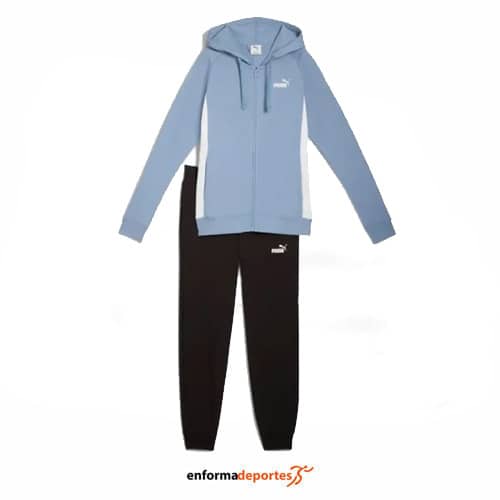 Chándal mujer Puma Full-zip Hooded | BLUE