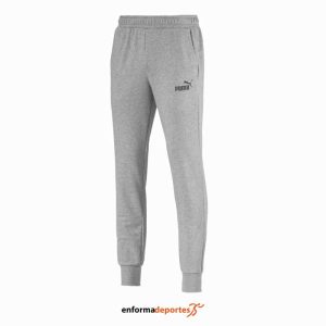 PANTALON HOMBRE PUMA ESS LOGO | MEDIUM GRAY HEATHER