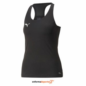 CAMISETA MUJER PUMA TEAM LIGA PADEL | BLACK