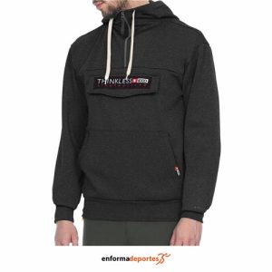 SUDADERA HOMBRE +8000 IBON 20I | NEGRO VIGORE