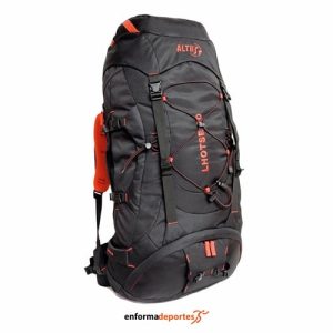 MOCHILA ALTUS LHOTSE 70 | NEGRO/ROJO