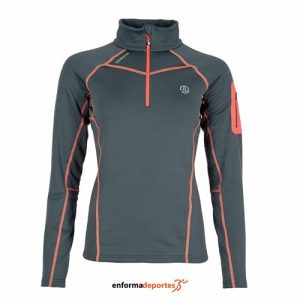 CAMISETA MUJER TERNUA LEZAT | 1867 MOUSSE GREY