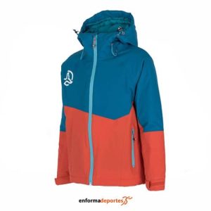 CHAQUETA JUNIOR TERNUA ILARNO | 2466 GRIS/NARANJA