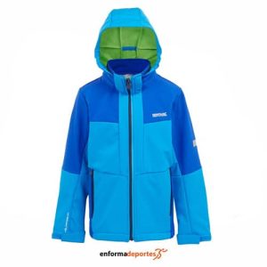Softshell junior Regatta Haydenbury II | HYDRO BLUE/OLYMPIAN BLUE