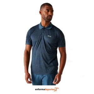 POLO HOMBRE REGATTA REMEX II | MNLTDEN(NVY)