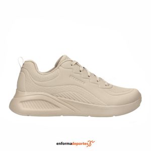 ZAPATILLA MUJER SKECHERS UNO LITE-LIGHTER ONE | TAUPE DURABUCK