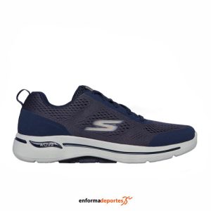 ZAPATILLA HOMBRE SKECHERS GO WALK ARCH FIT-IDYLLIC | NAVY TEXTILE/SYNTHETIC/GO