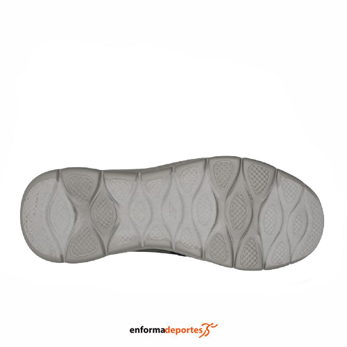 ZAPATILLA HOMBRE SKECHERS GO WALK FLEX | NAVY AND ORANGE SYNTHETIC - Imagen 3