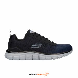 ZAPATILLA HOMBRE SKECHERS TRACK-RIPKENT | NAVY MESH/BLACK TRIM