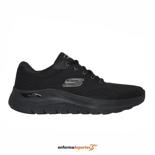 Zapatilla Hombre Skechers Arch Fit 2.0 | BLACK MESH/SYNTHETIC