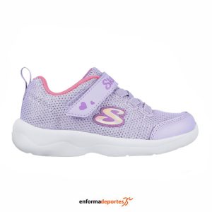 ZAPATILLA INFANTIL SKECHERS SKECH-STEPZ 2.0 – EASY PEASY | LAVNDR/PINK MESH