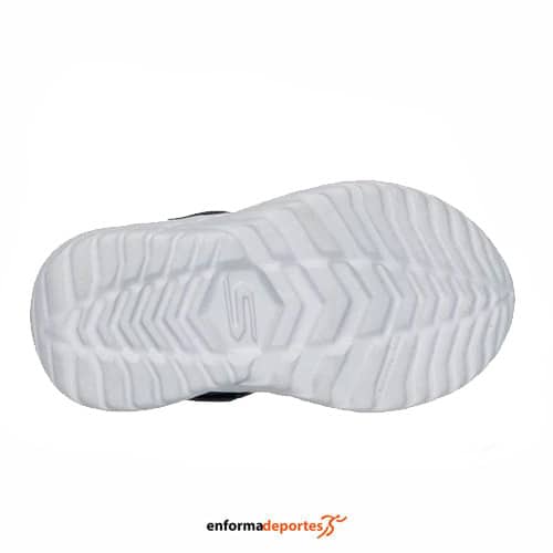 Zapatilla infantil Skechers Nitro Sprint | NAVY TEXTILE/ SYNTHETIC/ - Imagen 3