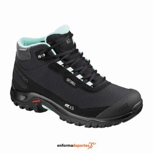 ZAPATILLA MUJER SALOMON SHELTER CS WP | BLACK
