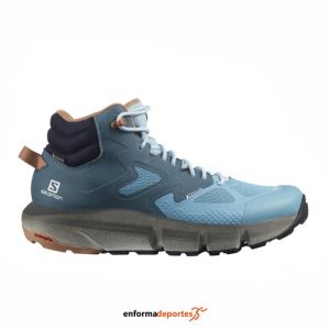 BOTA MUJER SALOMON PREDICT HIKE MID GTX | MALLARD BLUE/DELPHINIUM B