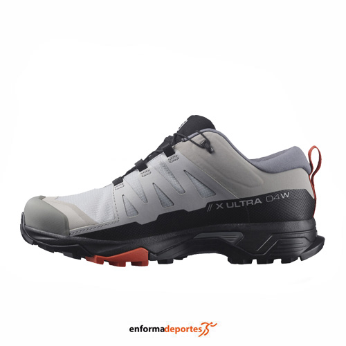 ZAPATILLA MUJER SALOMON X ULTRA 4 WIDE GTX | ALLOY/QUIET SHADE/BURNT S - Imagen 2