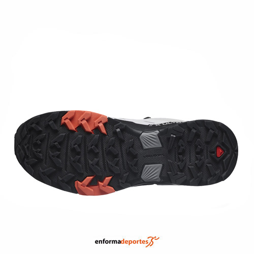 ZAPATILLA MUJER SALOMON X ULTRA 4 WIDE GTX | ALLOY/QUIET SHADE/BURNT S - Imagen 3