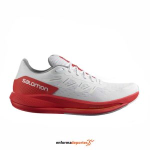 Zapatilla hombre Salomon Spectur | WHITE/POPPY RED/BLAZING O