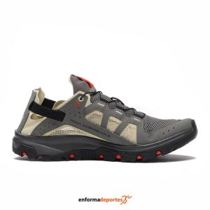 Zapatilla hombre Salomon Techamphibian 5 | PEWTER/MOTH/FIERY RED