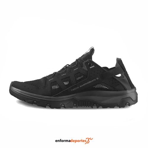 Zapatilla hombre Salomon Techamphibian 5 | BLACK/MAGNET/MONUMENT - Imagen 2