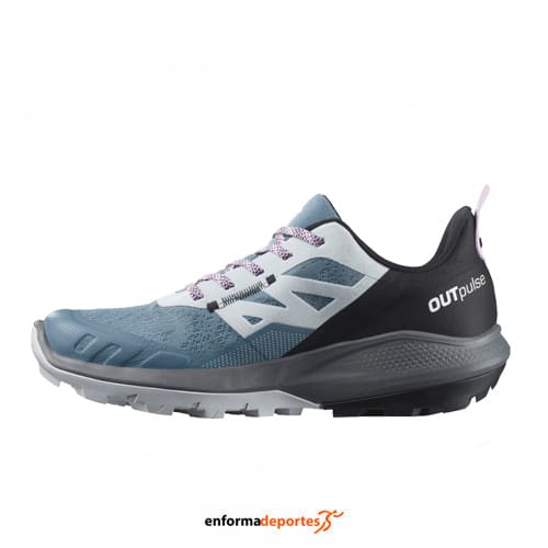 Zapatilla mujer Salomon Outpulse Gtx | CHINA BLUE/ARCTIC ICE/ORC - Imagen 2