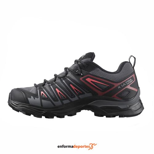 Zapatilla mujer Salomon x Ultra Pioneer Gtx | MAGNET/BLACK/TEA ROSE - Imagen 3