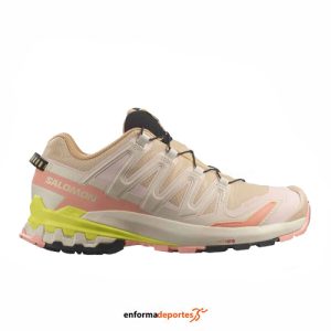 Zapatilla Mujer Salomon Xa Pro 3D V9 Gtx | HAZELNUT/ENGLISH ROSE/SAF